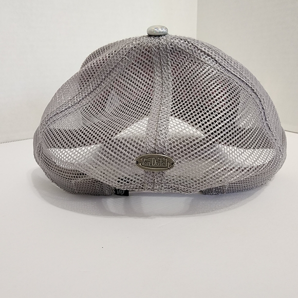NWT Von Dutch Holographic Trucker Hat VD Logo Y2K Iridescent - Picture 3 of 12
